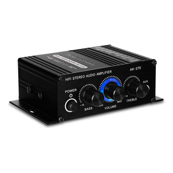 Amplificador De Audio Sound Machine Sound Amp Car Ak270 Home