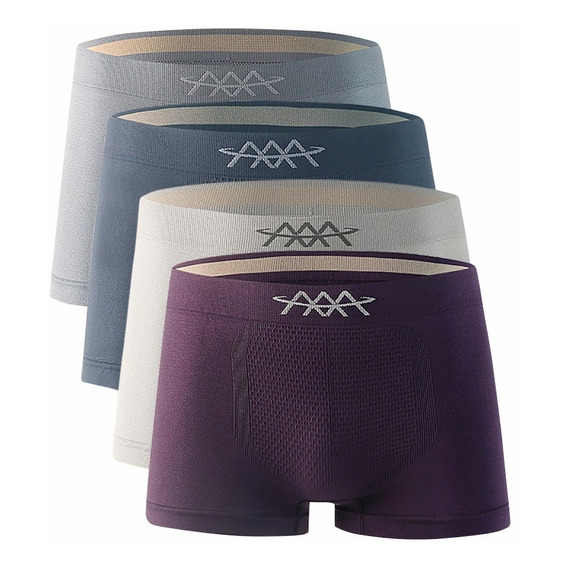 4pz Boxer Interior Caballeros Transpirable Deportiva Hombre