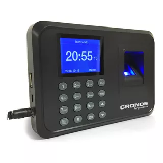Reloj Cronos Biométrico Huella Control Horario Asistencia Pd