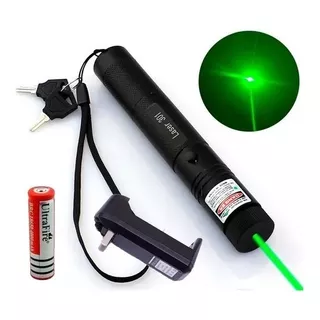 Puntero Laser Verde Muy Potente Recargable C/corte +cargador