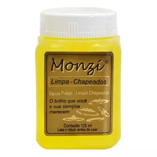 Monzi  Limpa Semi-joias 125 Ml Original Pronta Entrega 