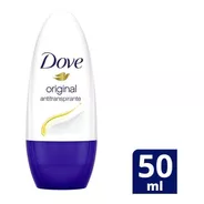 Dove Desodorante Antitranspirante Original Roll On 50ml Fragancia Original