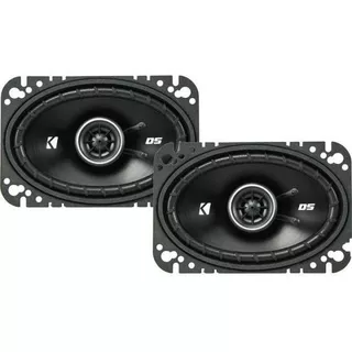 Bocinas Kicker Dsc460 43dsc4604 2v 4x6 Pulgadas 120w 30w Rms Color Negro