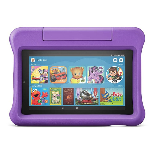Tablet  Amazon Kids Edition Fire 7 2019 7" 16GB morada y 1GB de memoria RAM