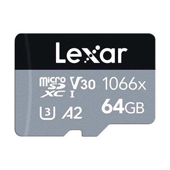 Tarjeta Lexar Profesional Micro Sdxc 64gb 1066x 160mb/s