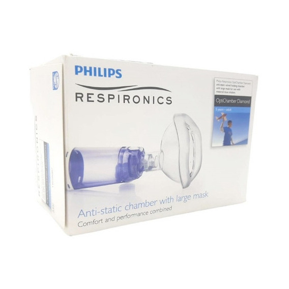 Cámara De Inhalación Aerochamber Phillips Respironics Adulto