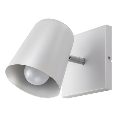 Aplique 1 Luz Baby Movil Blanco Apto Led Moderno Deco Vig