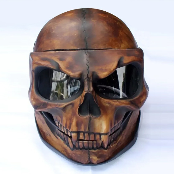 Casco De Calavera Creative Full Head Skull Masque Casco De L