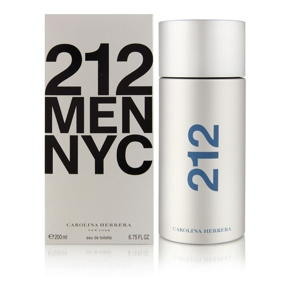 Perfume 212 De Carolina Herrera Hombre 200 Ml Edt Original 