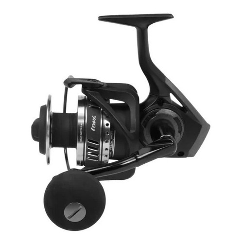 Reel Okuma Cedros Cj-6000h Pesca Variada Jigg - Mar - Río Color Negro Lado de la manija Derecho/Izquierdo