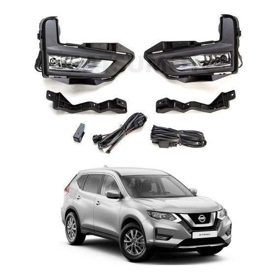 Kit Completo Neblineros New X-trail 2018 2019 2020 2021 2022