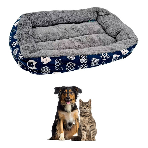 Cucha Cama Colchon Puff Perro Gato Mascota 40x30 Atrix ®