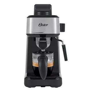 Oster® Cafetera De Vapor Para Espresso Y Cappuccino, Capacid Color Negro