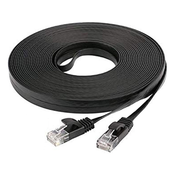 Cable Red Plano Categoria 6 Cat6 Rj45 Utp Ethernet 20 Metros