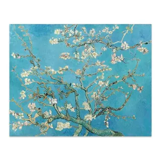 Cuadro Canvas Fine Art Almendro En Flor Van Gogh 73x92 M Y C