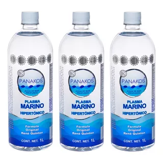 Panakos Agua De Mar Orgánica Hipertónica 3 Litros