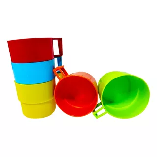 Pack 500 Tazas Plástica Mini Niños Leche Te Licuado Atole