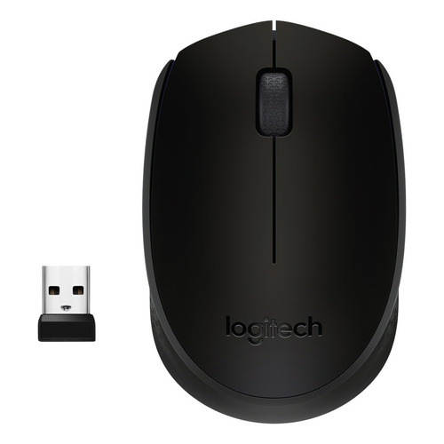 Mouse inalámbrico Logitech  M170 negro