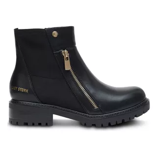 Botinetas Botas Lady Stork Cierre Lateral Urbanas Mujer Joa