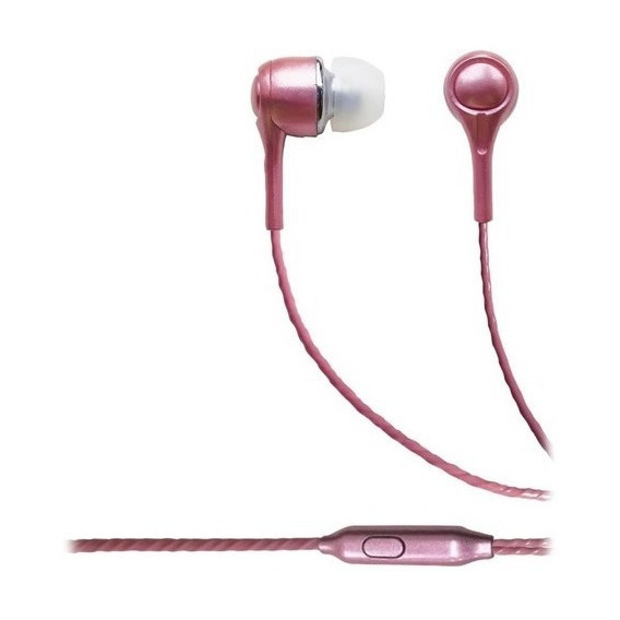 Auriculares Con Cable In-ear Blaupunkt Wired Earbuds Rosa