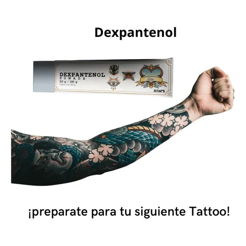 Pomada Para Tatuajes Con Dexpantenol 30g 1pz