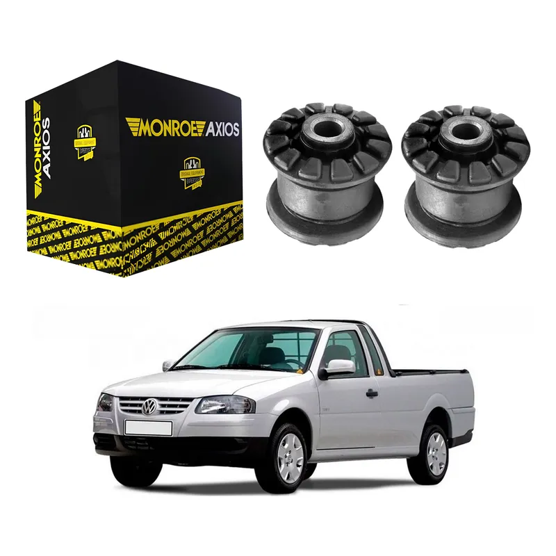 Par Bucha Bandeja Dianteira Saveiro G4 1.6 1.8 2006 A 2008