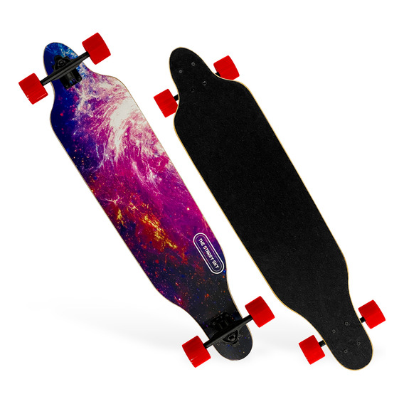 Longboard Profesional 9capas Maple Canadiense Skate - El Rey