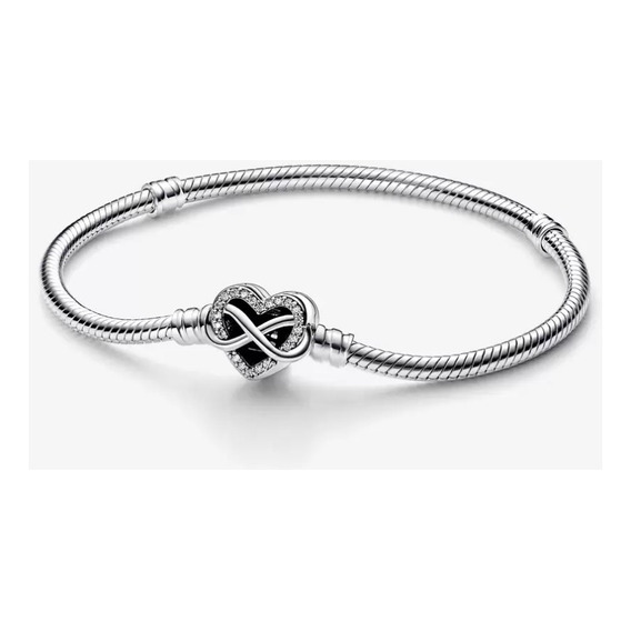 Pandora Pulsera Moments Cierre Corazón Infinito