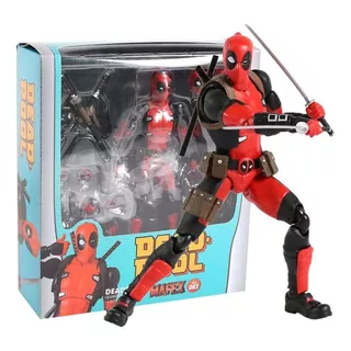 Figura Deadpool Chino Bootleg Spiderman Mafex