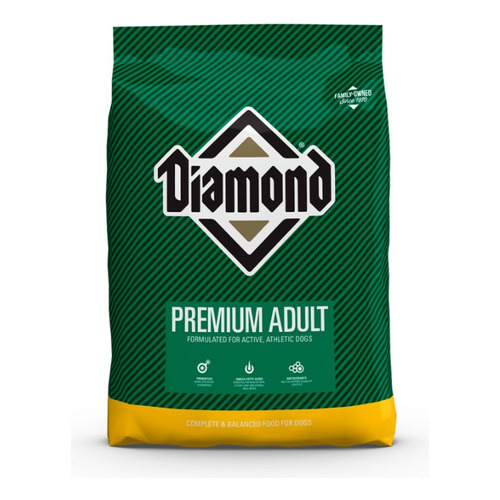 Alimento Diamond Premium Adult Dog, Bolsa De 6lbs/2.7kg