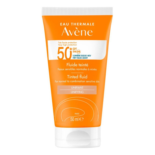 Avène triasorb crema protector solar 50+ con color 50ml