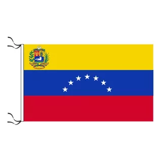 Bandera De Venezuela 7 Estrellas Estampada De 150 X 90 Cm