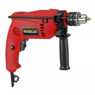 Furadeira De Impacto Schulz 1/2 Poleg. 500w 929.0040-0 110v Cor Vermelho