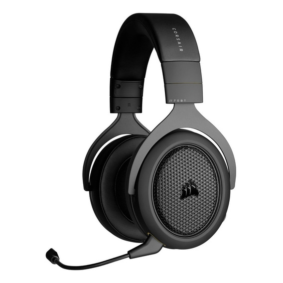 Audífonos gamer inalámbricos Corsair HS70 Bluetooth negro