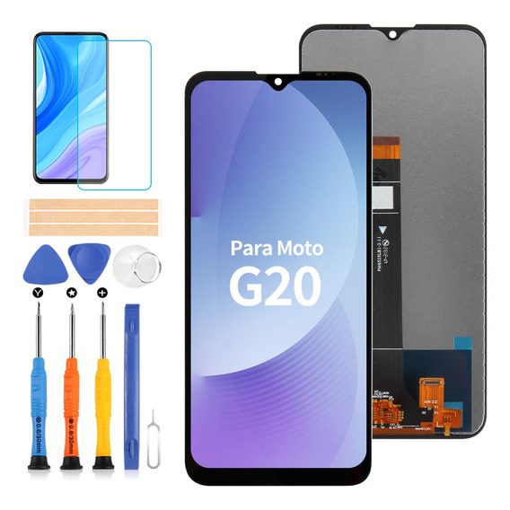 Para Motorola Moto G20 Xt2128-1/2 Pantalla Lcd Original