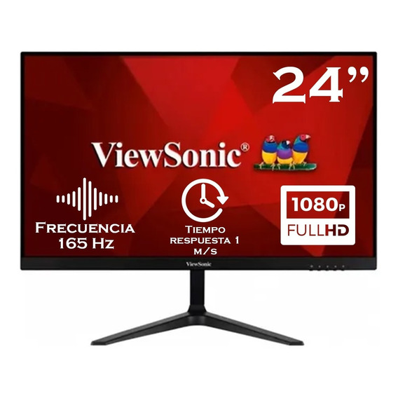 Monitor Gamer 24 Viewsonic Fhd 165hz Vx2418-p-mhd Pcreg