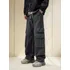Pantalon Cargo Elastico Recto Baggy Gabardina