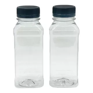 Botella Plastica Jugo Lechera Tapa A Rosca 250 C Pack X20