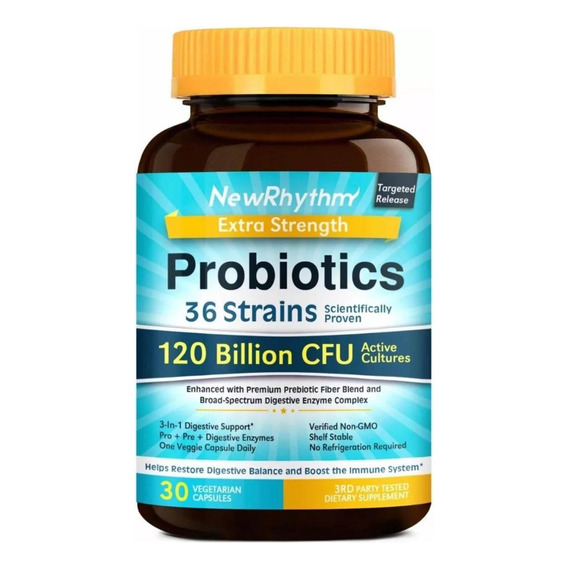 Probióticos 120 Billones Cfu New - Unidad a $148680