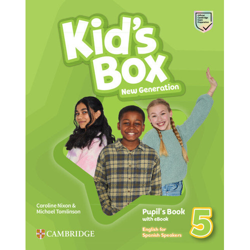 Kid's Box New Generation English For Spanish Speakers Level 5 Pupil's Book With, De Nixon,caroline. Editorial Cambridge University Press, Tapa Blanda En Español