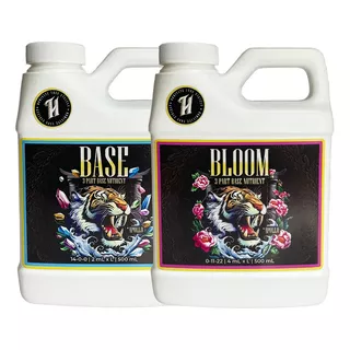 Dúo Pro Temple Series Floración  Base Y Bloom De 500 Ml C/u