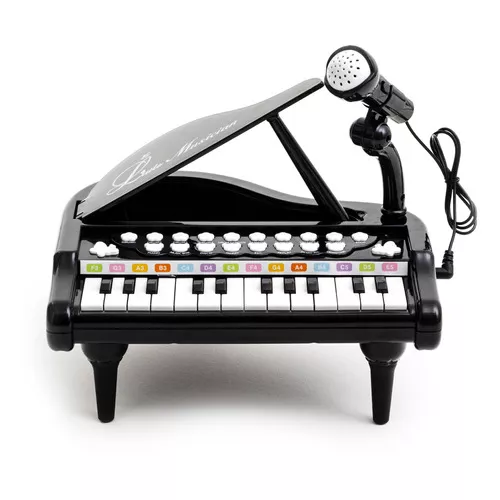 Piano Caixa de Música Placas Lona Brinquedos Musicais Hardboard Piano  Teclado Caixa de Música para Meninos Instrumentos Em Miniatura (BLACK) :  : Brinquedos e Jogos