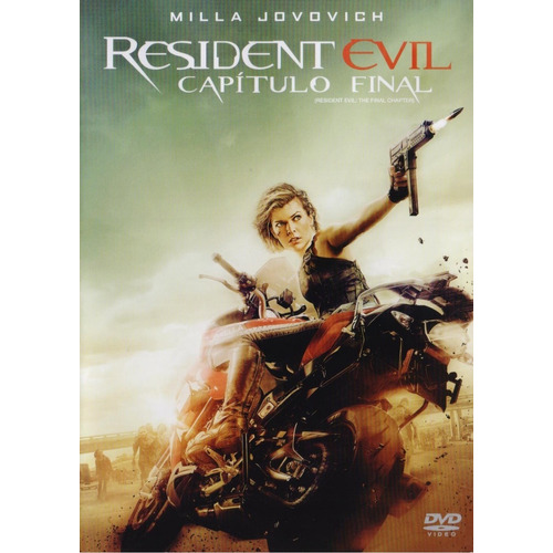 Resident Evil Capitulo Final 6 Mila Jovovich Pelicula Dvd