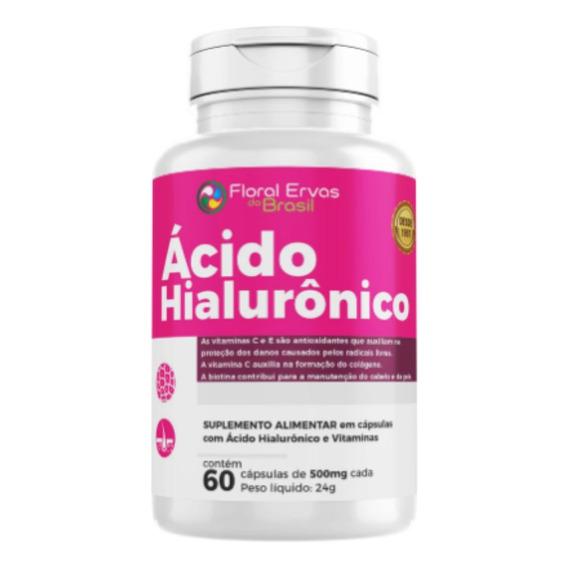 Ácido Hialurónico Con Vitaminas C D E Y Biotina