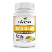 Diente De León 500mg 100 Cápsulas - Saludvida
