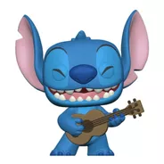 Figura De Acción Disney Stitch Con Ukelele Lilo & Stitch 55615 De Funko Pop!