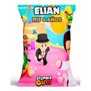 Chip Bags Bolsita Personalizadas Stumble Guys X10