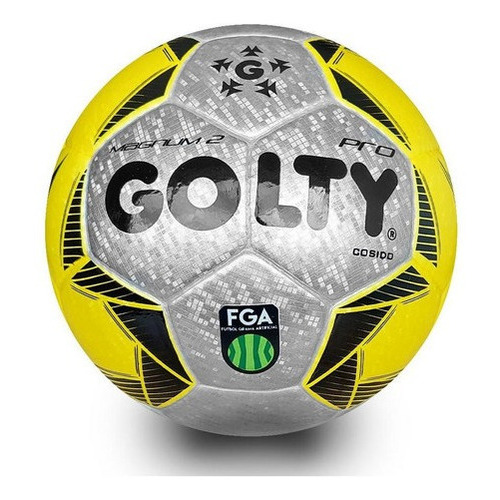 Balón De Fútbol Fga Golty Professional Magnum Ii-amarillo Color Amarillo