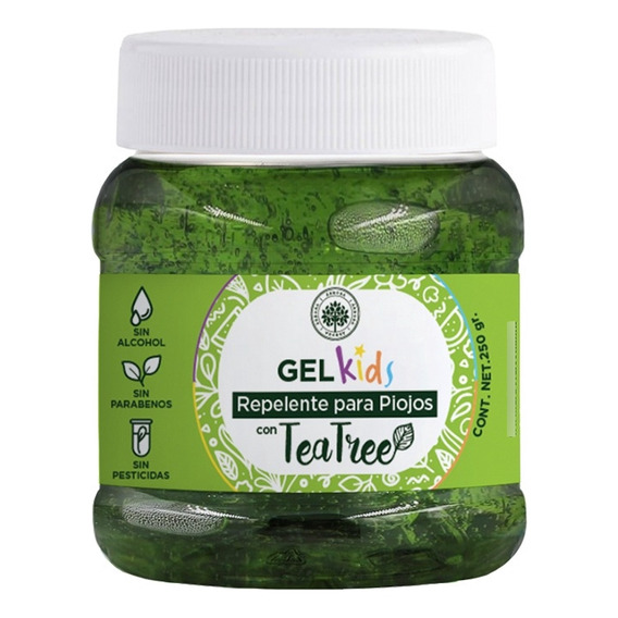 Gel Para Peinar Antipiojos, Con Aceite Esencial De Tea Tree