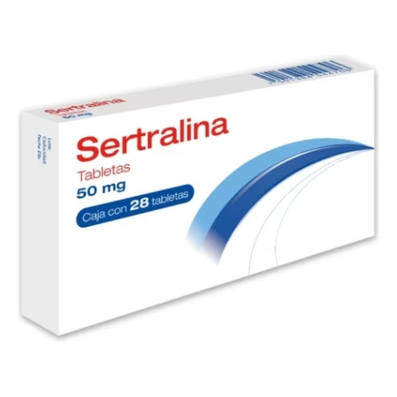 Sertralina 50 Mg Caja Con 28 Tabletas Psicofarma Laboratorio